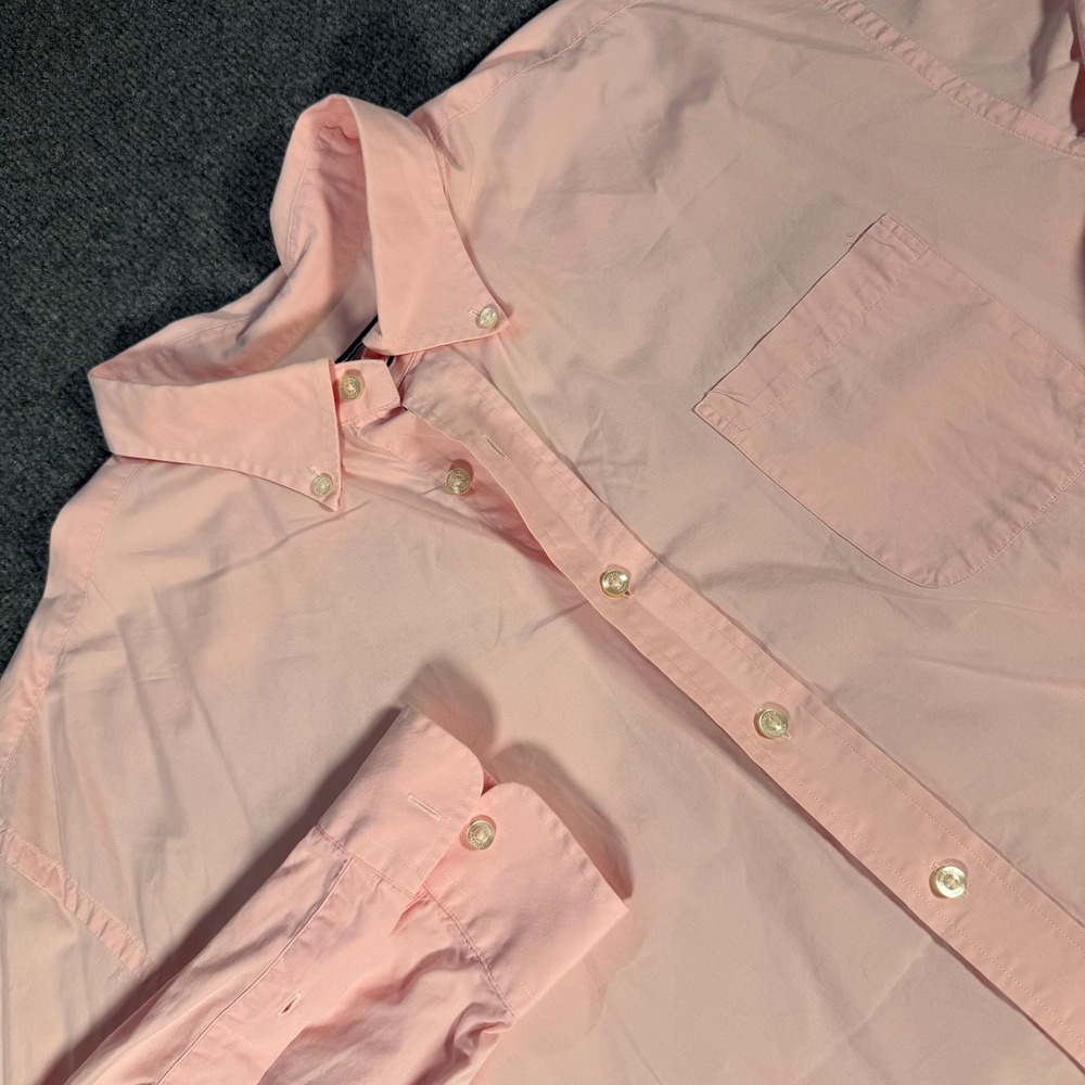 Vineyard Vines Murray Shirt Mens XXL Pink Long Sleeve Button Down Whale #4620